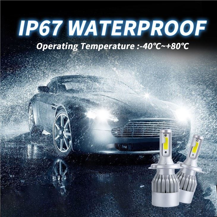 C6 Cob Led Headlight Bulb